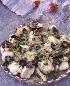 たこのチーズ焼き