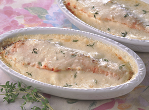 さけのチーズソース焼き