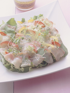 鯛のサラダ