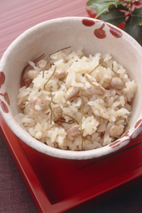 いり大豆ごはん