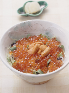うにイクラ丼