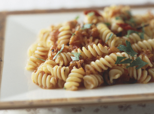 たこのラグーソースパスタ