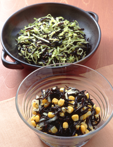 ひじきとコーンのサラダ