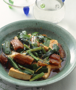 うなぎととうふのうま煮