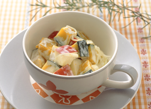 りんごとかぼちゃのサラダ