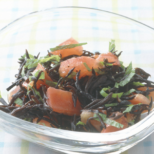 ひじきの甘酢あえ