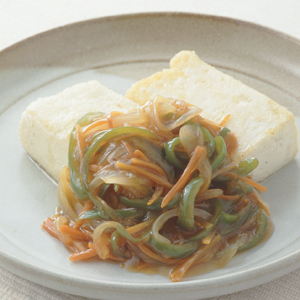 野菜の甘酢あん