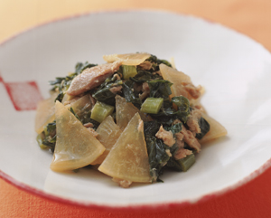 だいこんとツナの煮もの