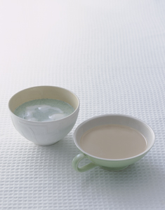 ホット抹茶ミルク