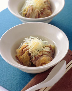 はくさいと豚肉の重ね蒸し煮