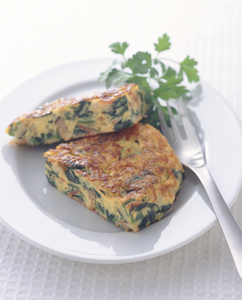 ほうれんそうオムレツ