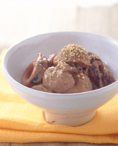 さといもといかのごまみそ煮