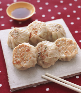 具だくさんのぎょうざ風お焼き