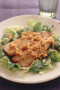 いわしの香りソースかけ