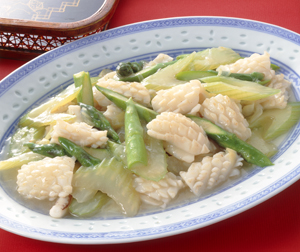 いかの中国風いためもの