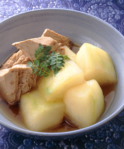 とうがんとなまりの煮もの