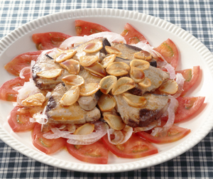 かつおのにんにく焼き