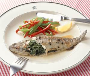 にじますのパセリ風味