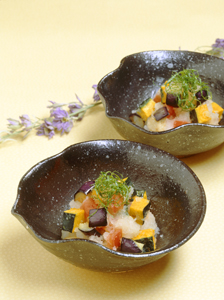 かぼちゃのみぞれあえ