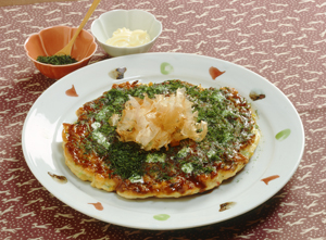 関西風お好み焼き