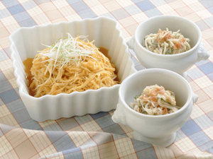 切り干しだいこんの甘酢あえ