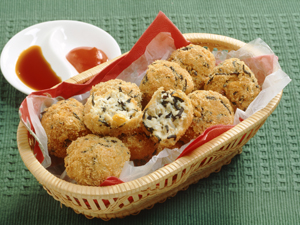 ひじき入りフワフワボール