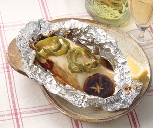さけのホイル焼き