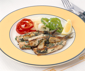 いわしのハーブ焼き