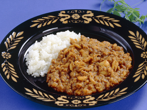 いんげん豆のカレー