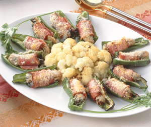 かきのベーコン巻き