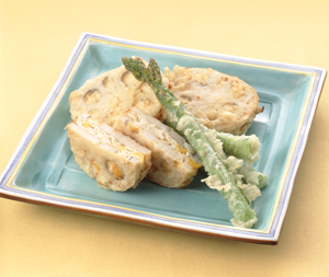 れんこんのはさみ揚げ