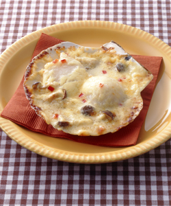 ほたてのかんたんグラタン