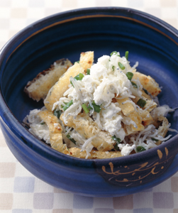 カッテージチーズのおろしあえ