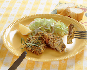 ガーリックパン粉焼き