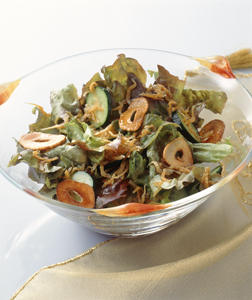 にんにく・じゃこサラダ