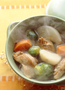 芽キャベツのスープ煮