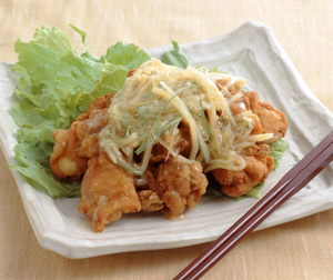 とりのから揚げ 野菜ソース