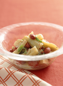 揚げなすのサラダ