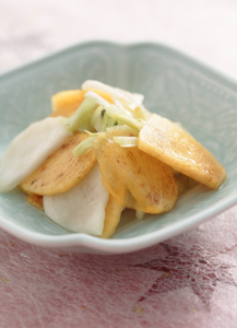 かぶと柿のあえもの