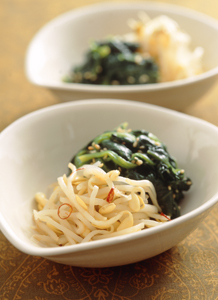 もやしとほうれんそうのあえもの