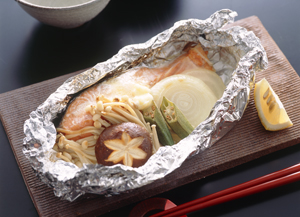 さけのホイル焼き