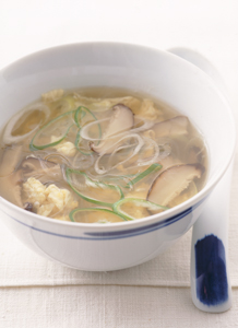 しいたけとはるさめのスープ