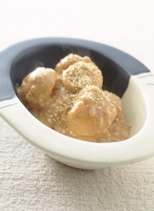 新じゃがのみそそぼろ煮
