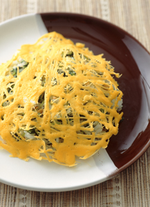 豆苗のチャーハン