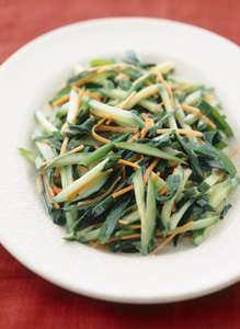 ニラときゅうりのあえもの