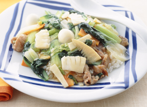 タアサイの中華飯
