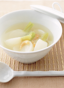 かぶと干しえびのスープ