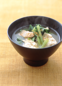青菜ととうふのいため汁