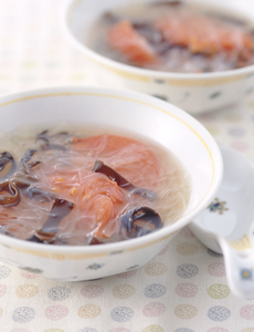 トマトとはるさめのスープ