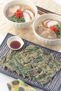 沖縄そば風うどん